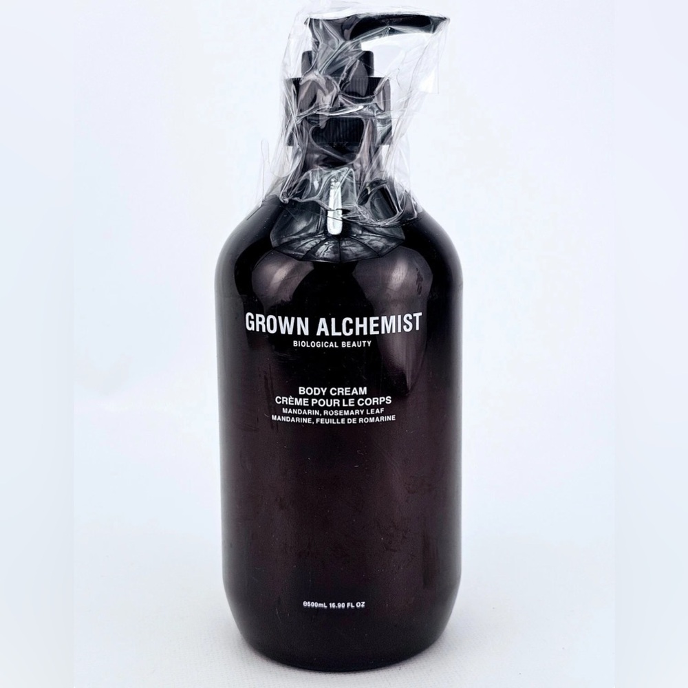 Grown Alchemist Body Cream Lotion Mandarin Rosemary Leaf Pump 16.9 oz